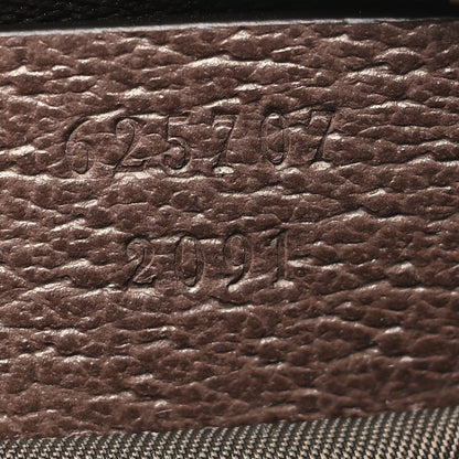 Gucci GG Supreme Monogram Web Ophidia Dome Key Pouch Beige New Acero 7 of 11