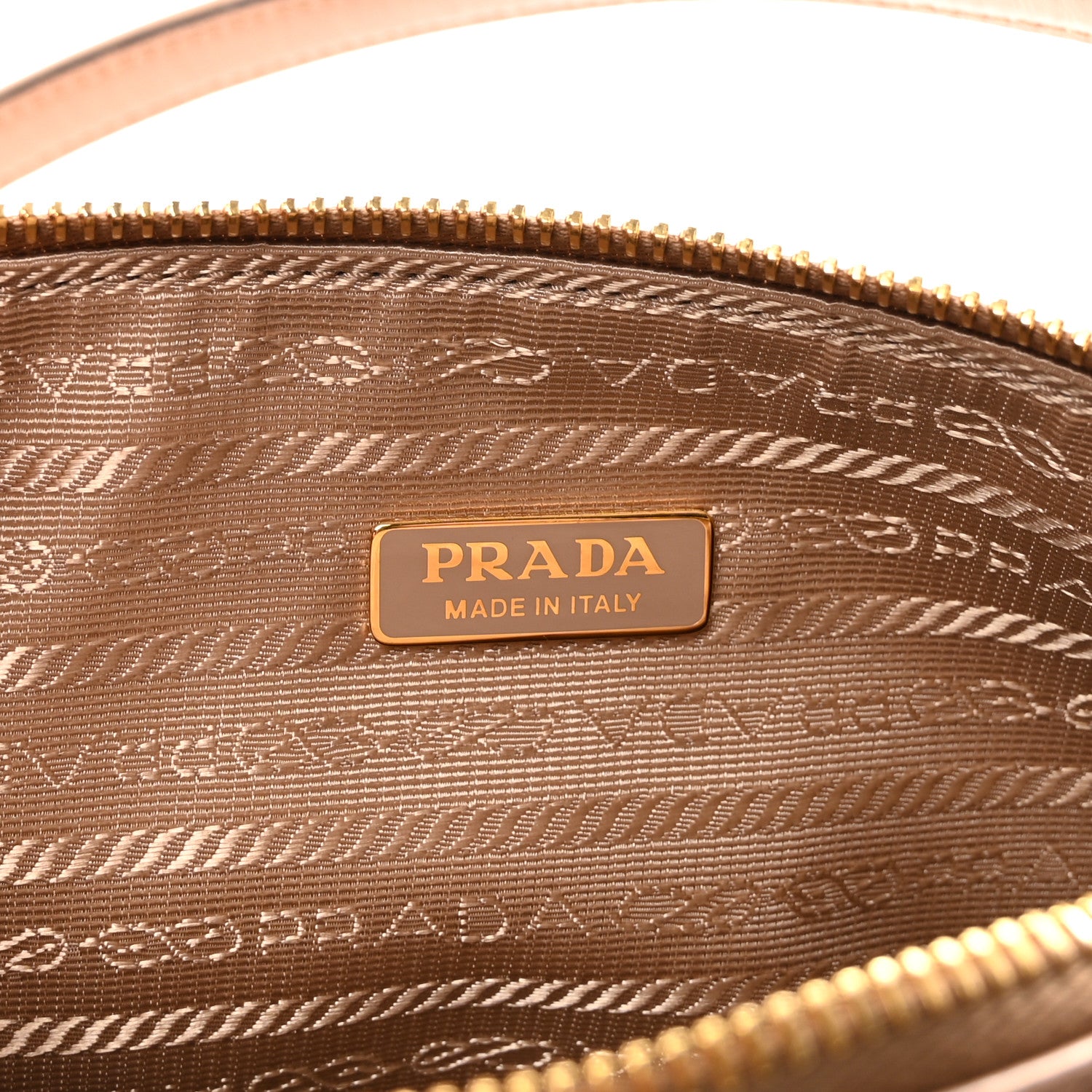 Prada Soft Lux Calfskin Re-Edition 2002 Shoulder Bag Travertine 6 of 10