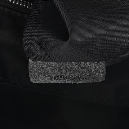 Burberry Calfskin Logo Embossed Backpack Charcoal Grey 7 of 11