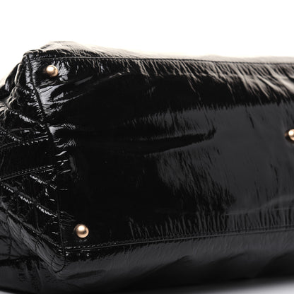Chanel Vinyl Rock and Chain Bowler Black 6 of 21