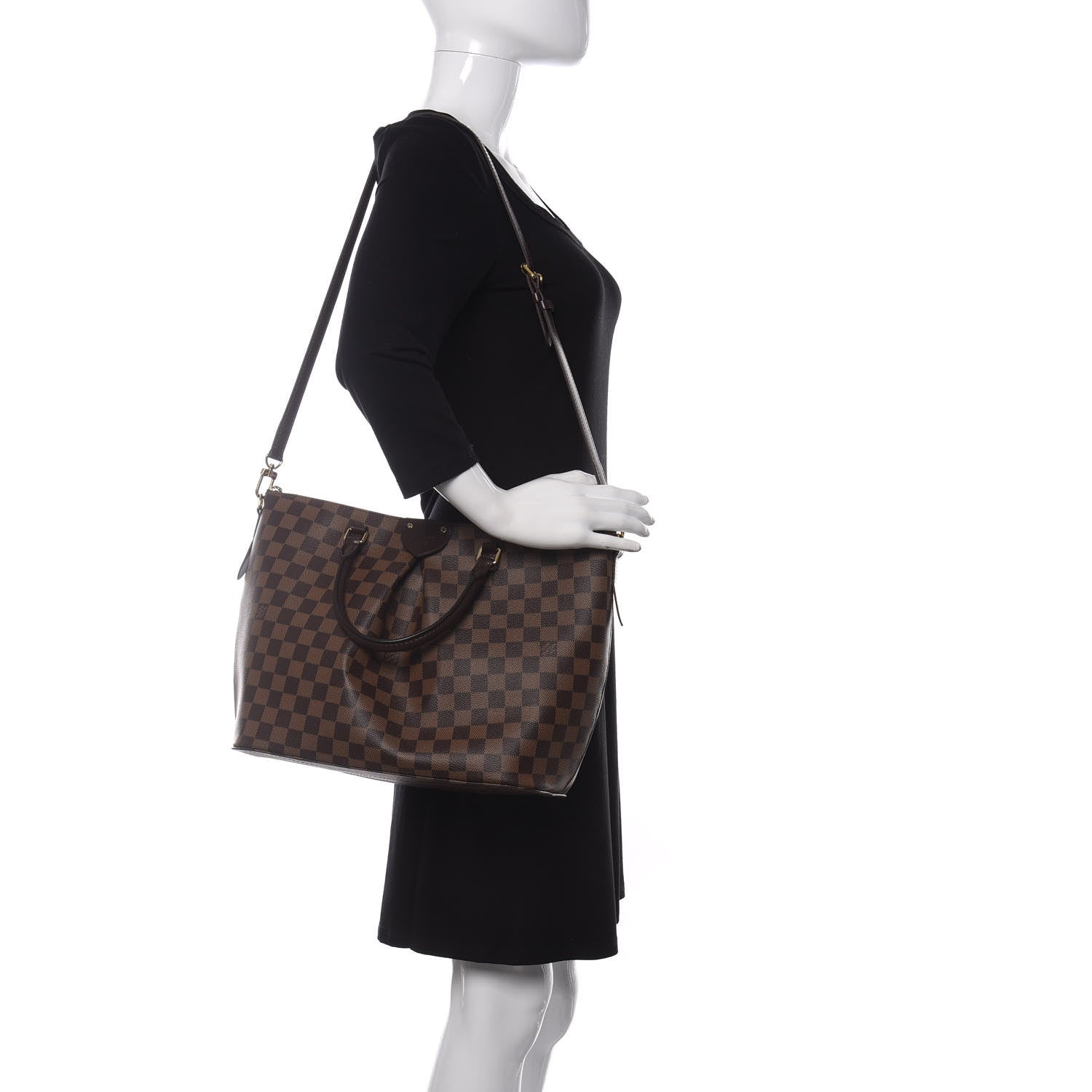 Louis Vuitton Damier Ebene Siena MM 2 of 10