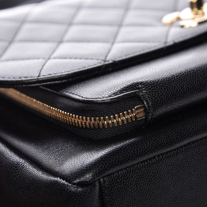 Chanel Caviar Quilted Large Business Affinity Flap Black 13 of 17