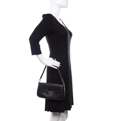 Louis Vuitton Epi Segur Pochette Black 2 of 10