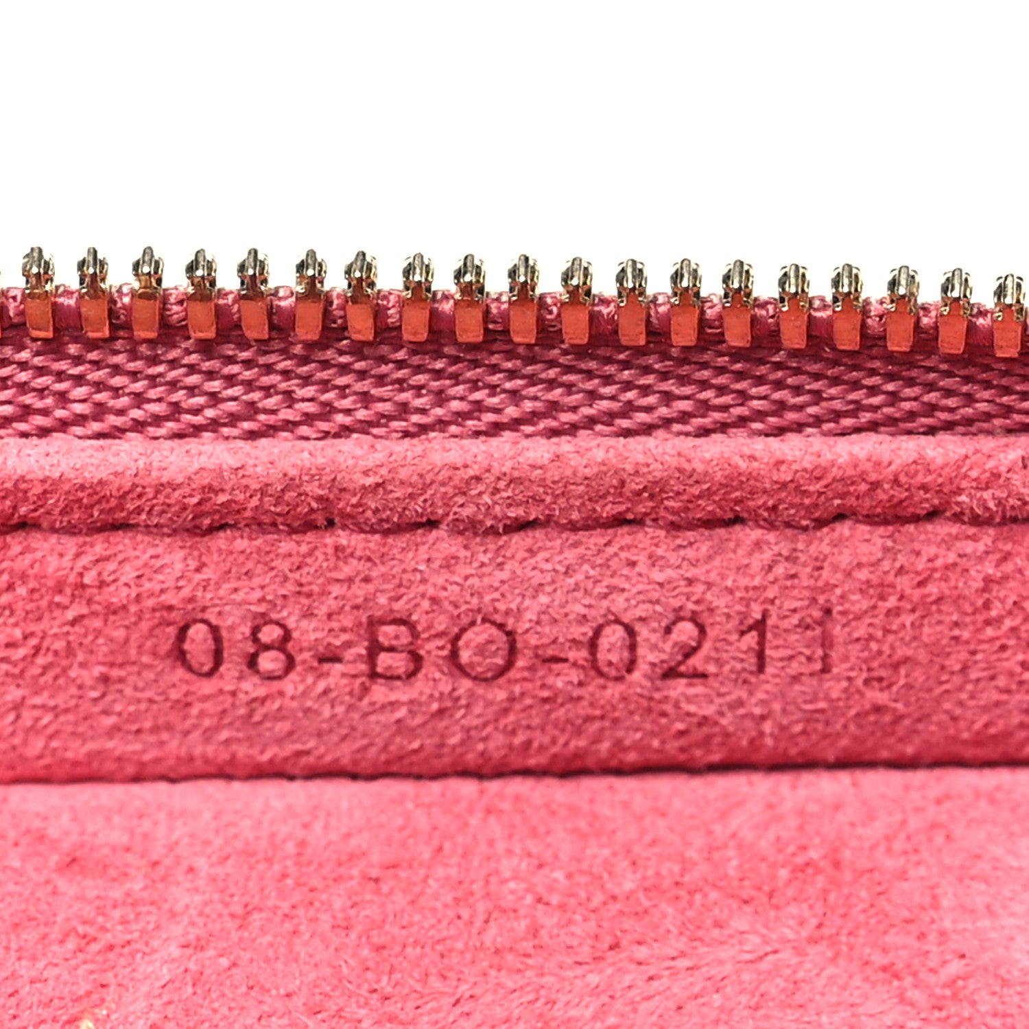 Christian Dior Lambskin Cannage Micro Vanity Case Strawberry Pink 6 of 11