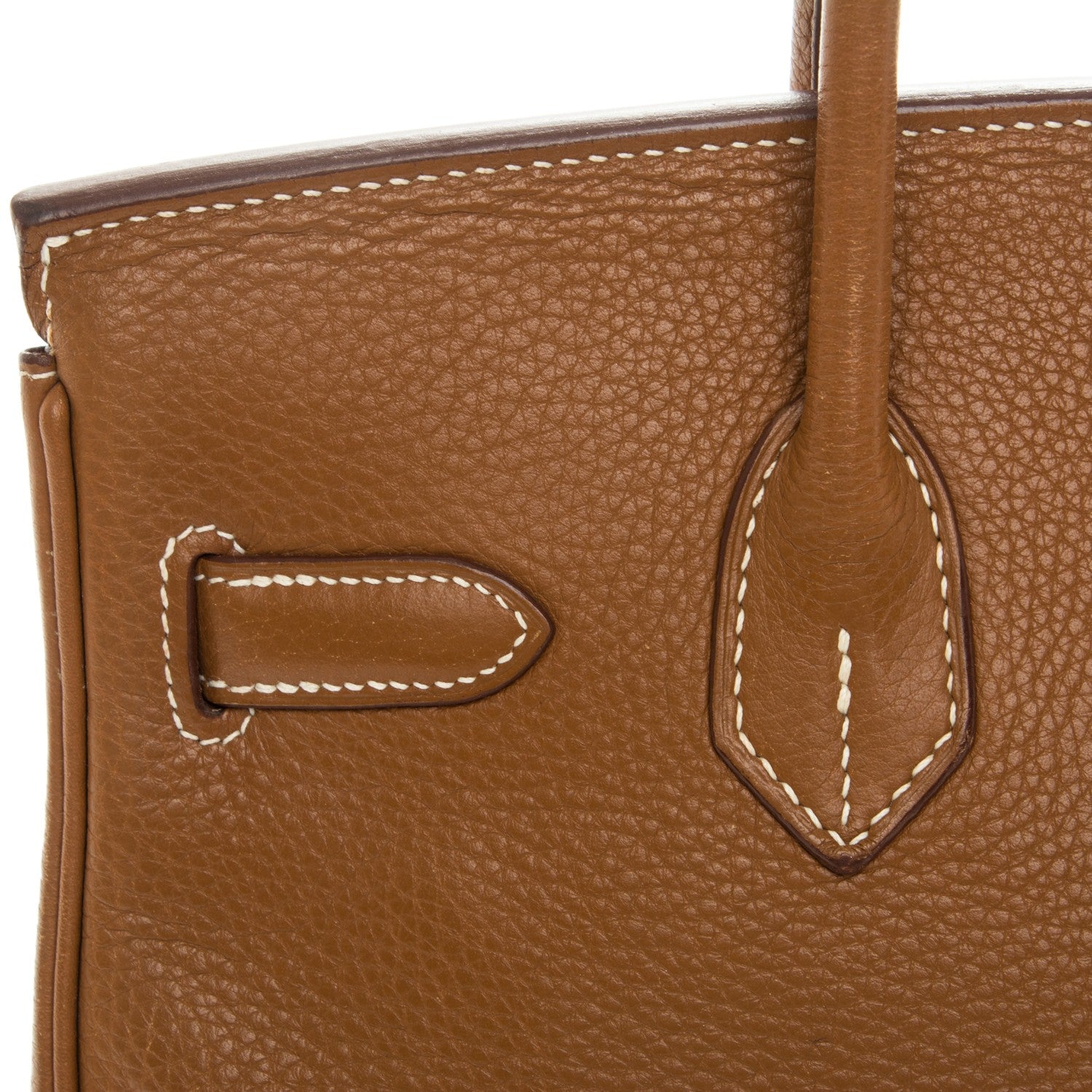 Hermes Taurillon Clemence Birkin 30 Gold 17 of 30