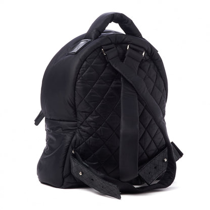 Chanel Nylon Quilted Coco Cocoon Backpack Black 2 of 9