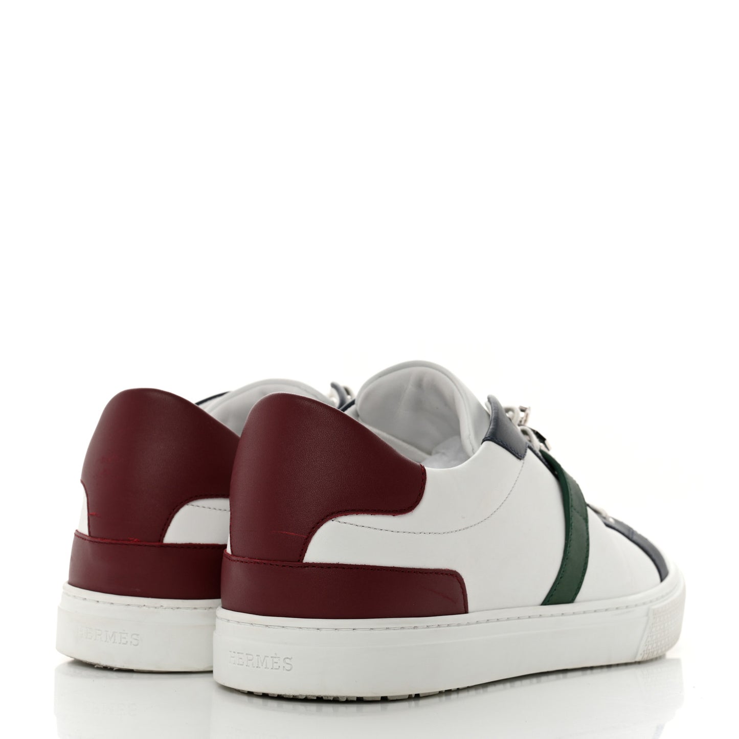 Calfskin Day Sneakers 41 Multicolor White