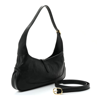 Gucci Goatskin Medium Slim Jackie Shoulder Bag Black 3 of 9