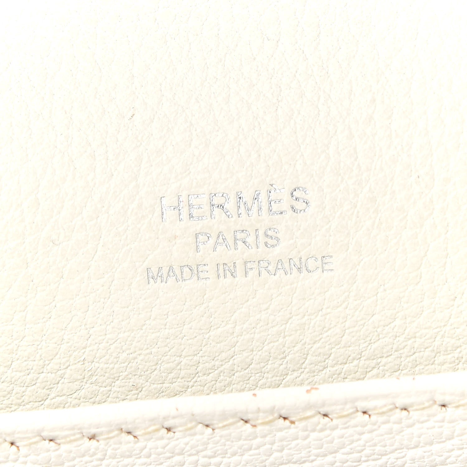 Hermes Evercolor Mini Sac Roulis White 6 of 10