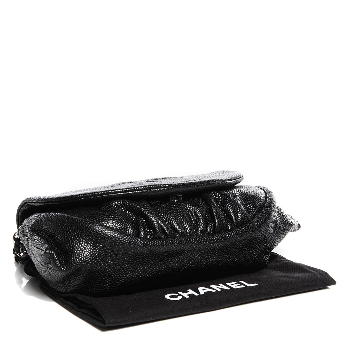 Caviar Half Moon Wallet On Chain WOC Black