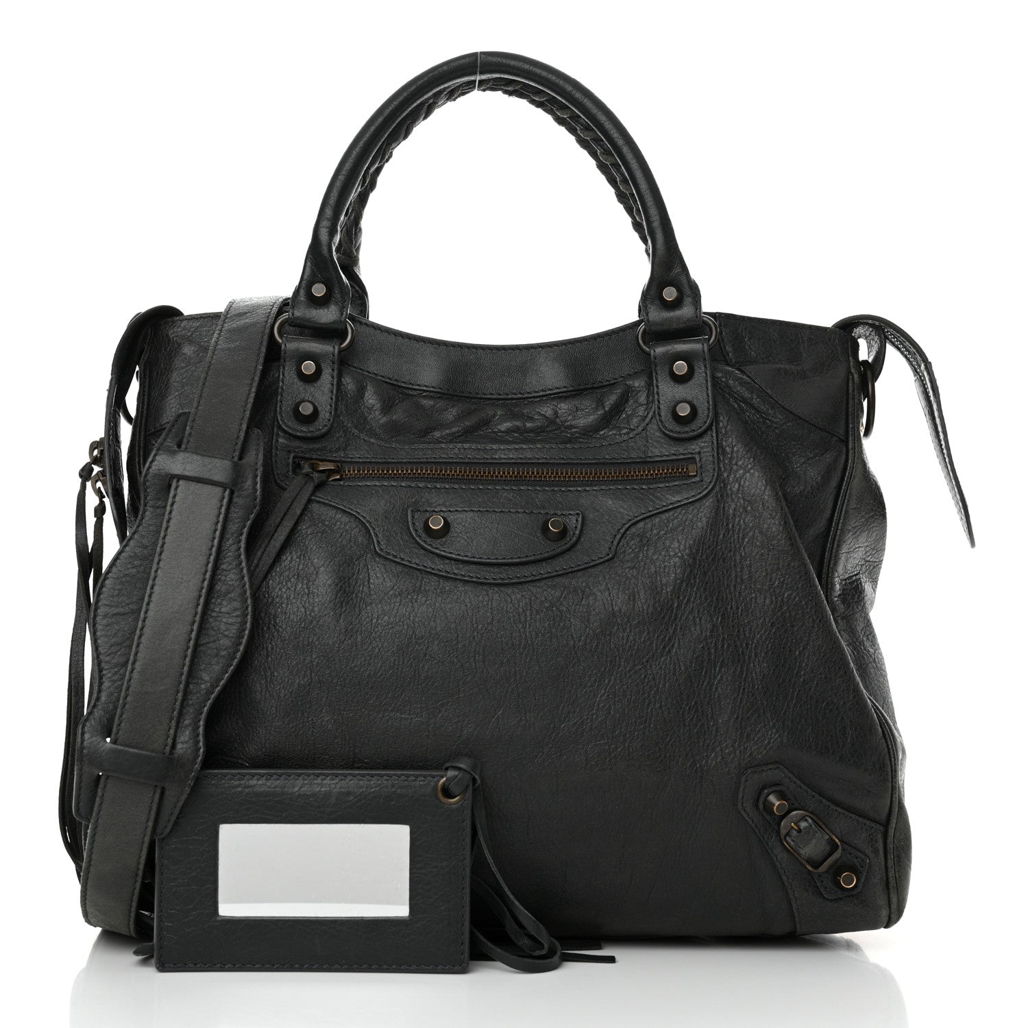 Balenciaga Agneau Classic Hardware Velo Dark Night 3 of 19
