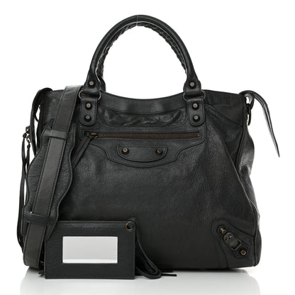 Balenciaga Agneau Classic Hardware Velo Dark Night 3 of 19