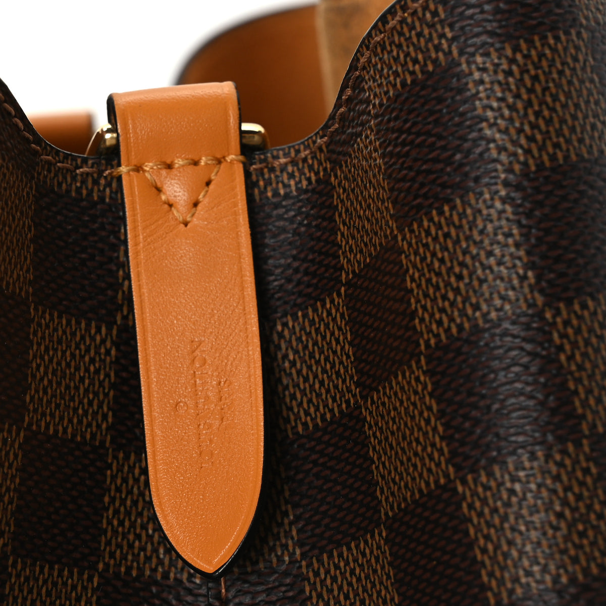 Louis Vuitton Damier Ebene Neonoe MM Safran 5 of 9