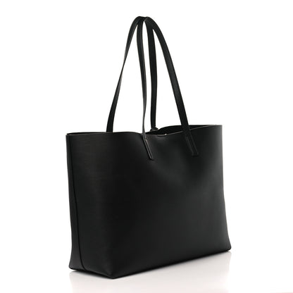 Saint Laurent Calfskin Large Shopping Tote Black 3 of 9