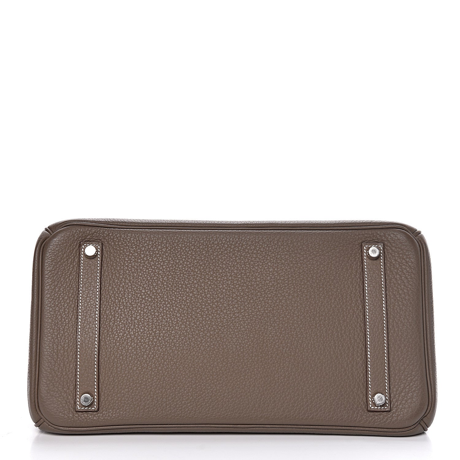 Hermes Taurillon Clemence Birkin 35 Etoupe 33 of 38
