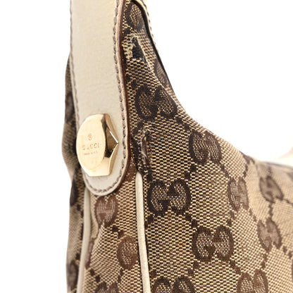 Gucci Monogram Charmy Hobo Ivory 15 of 16