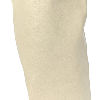 Bottega Veneta Calfskin Nappa Lean Over The Knee Boots 35.5 Wax 10 of 10
