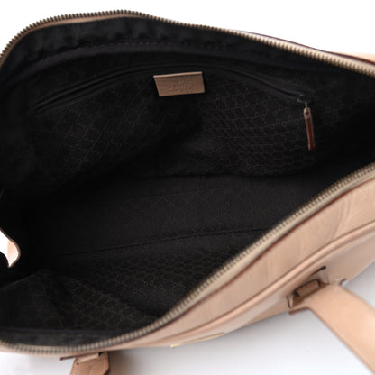 Gucci Calfskin Tote Bag Beige 4 of 11