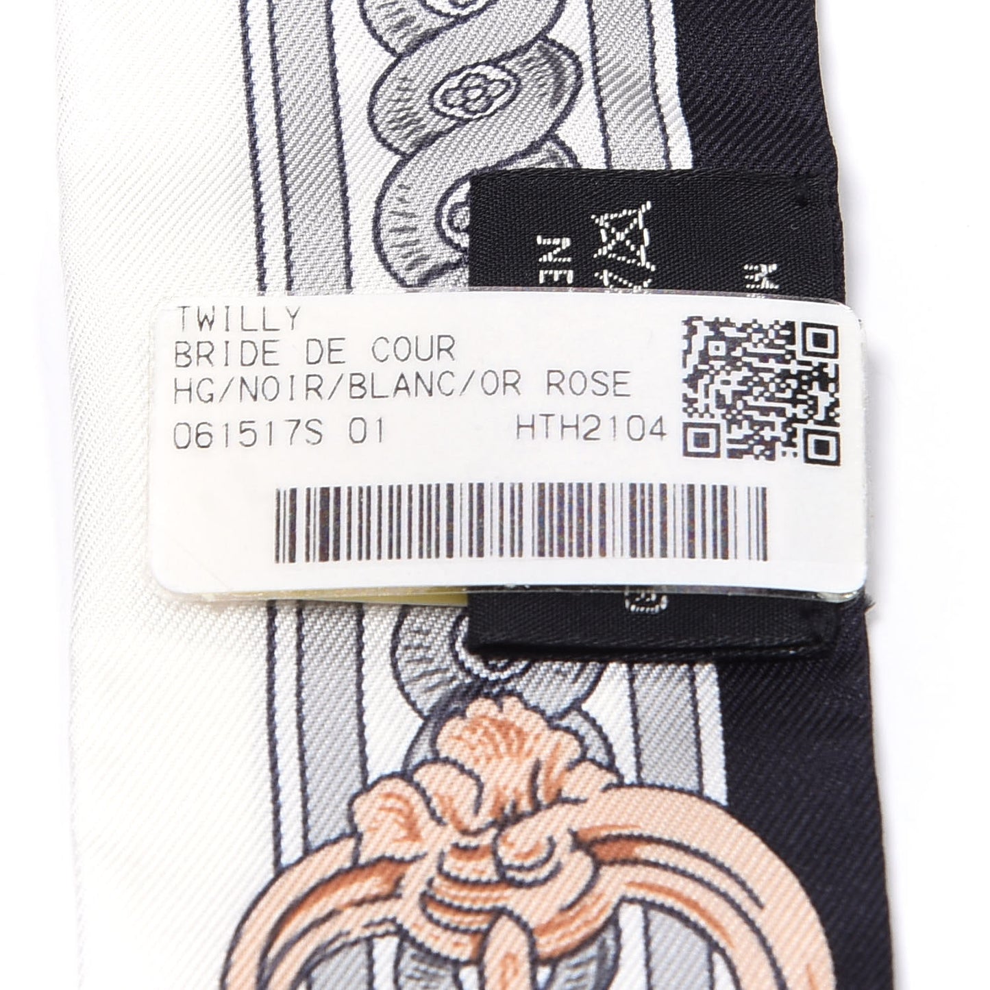 Silk Bride De Cour Twilly Black White Or Rose