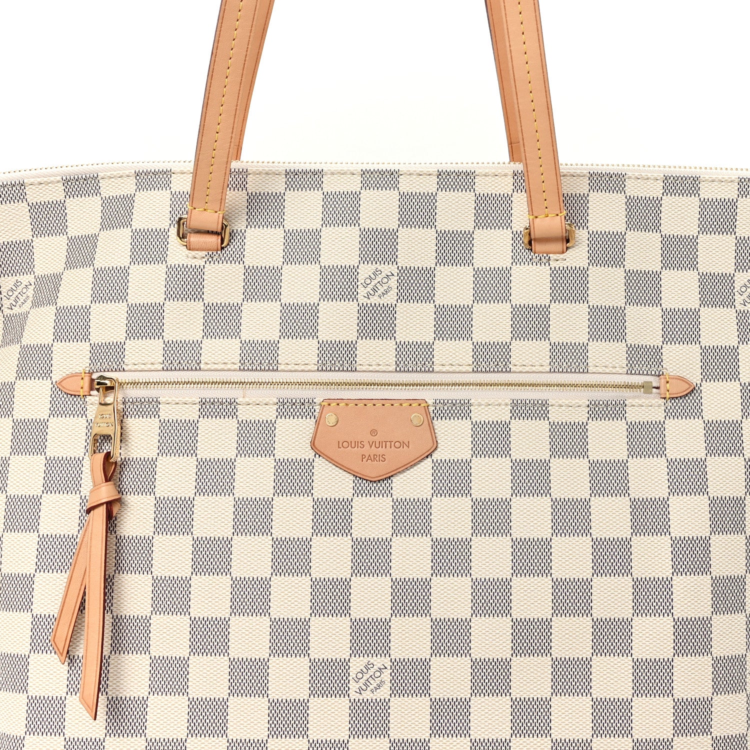 Louis Vuitton Damier Azur Iena MM 7 of 9