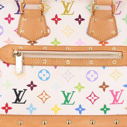 Louis Vuitton Monogram Multicolor Alma PM White 7 of 9