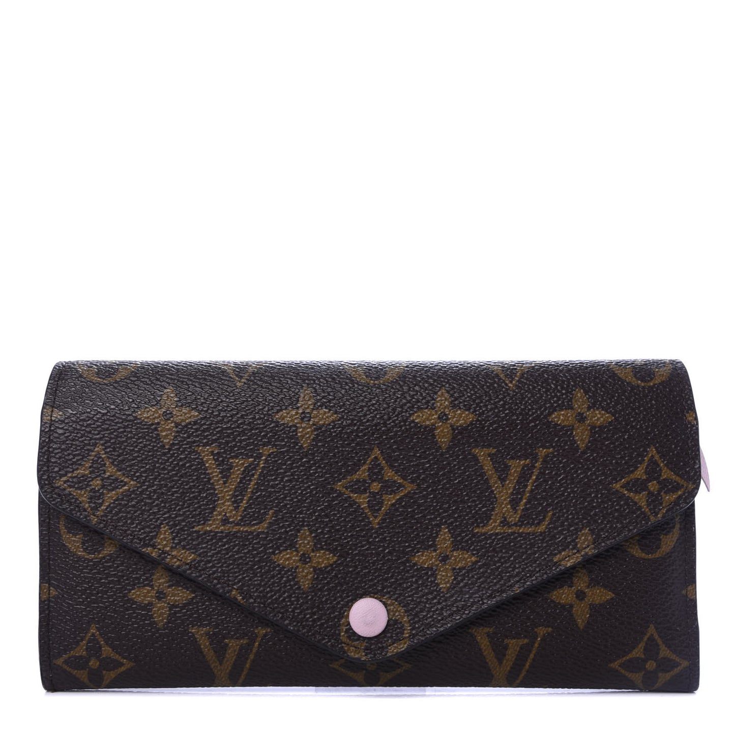 Monogram Josephine Wallet Rose Ballerine