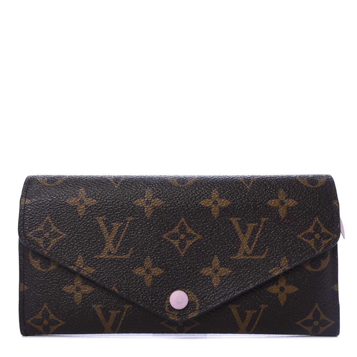 Louis Vuitton Monogram Josephine Wallet Rose Ballerine 1 of 8