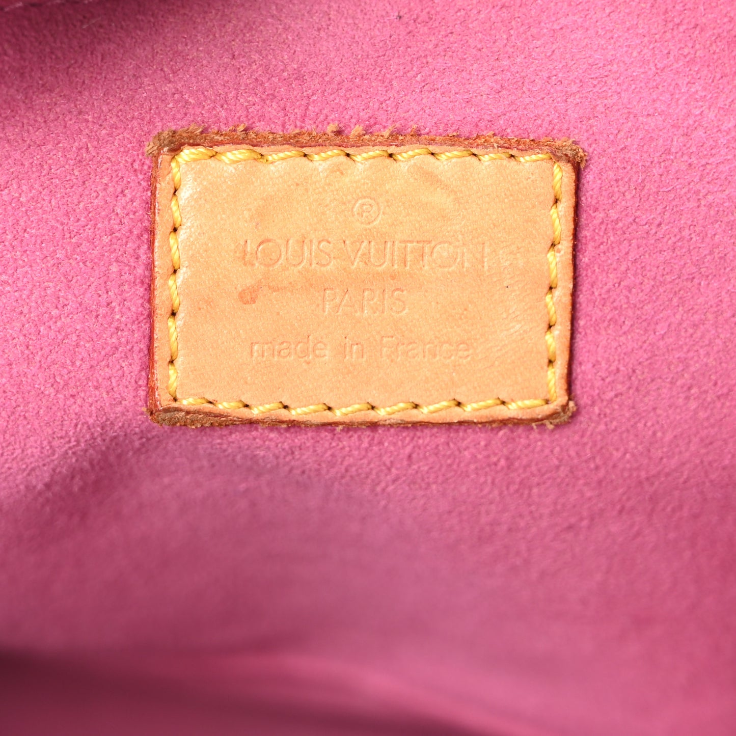 Monogram Denim Neo Speedy Fuchsia