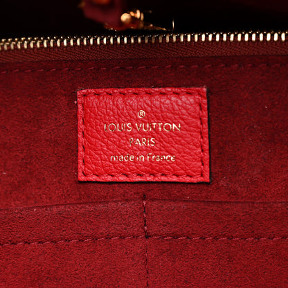 Louis Vuitton Calfskin Monogram Kimono Tote Cherry 6 of 11