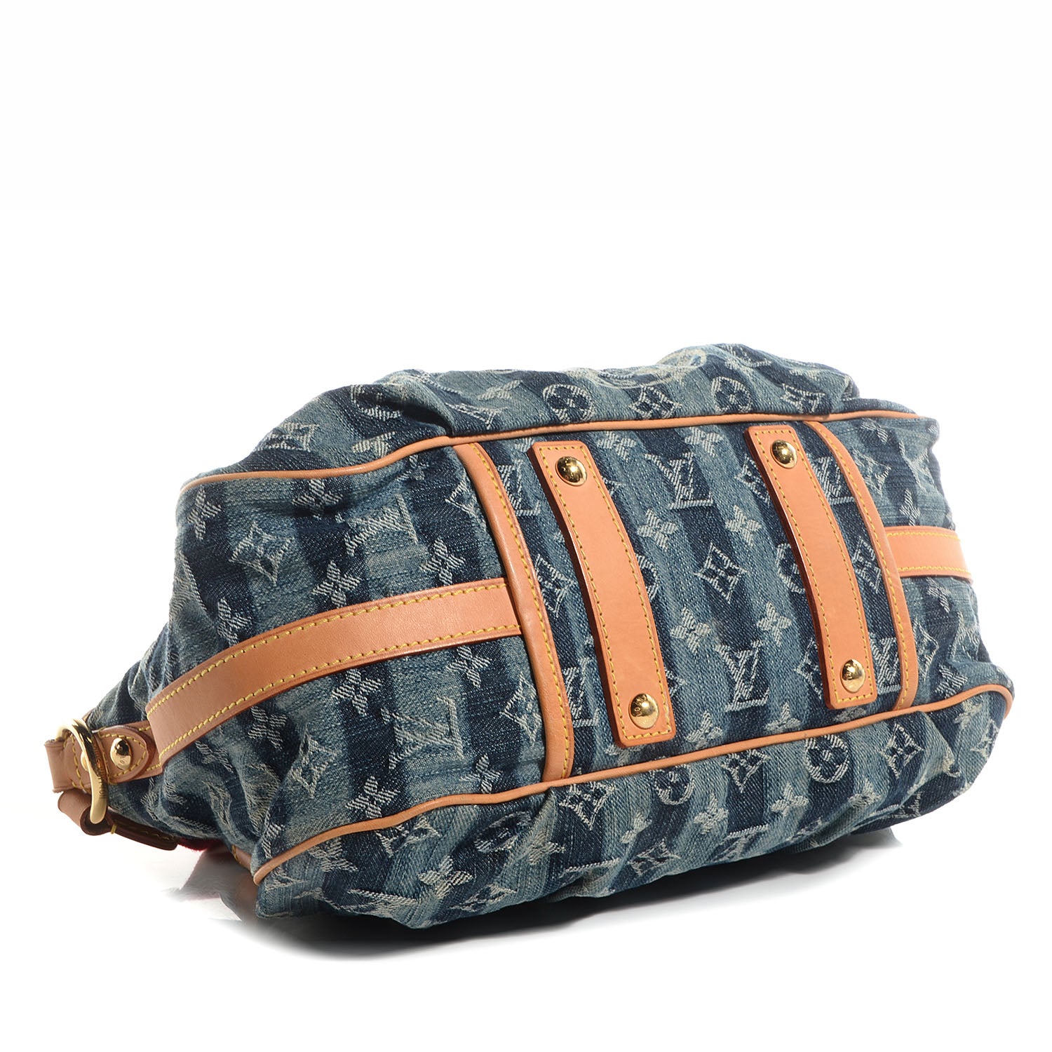 Louis Vuitton Denim Raye Porte Epaule MM 4 of 7
