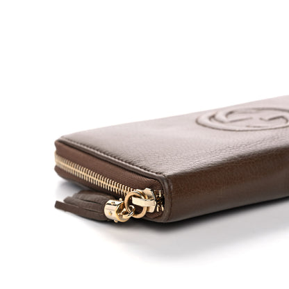 Gucci Cellarius Calfskin Soho Zip Around Organizer Wallet Acero 9 of 11