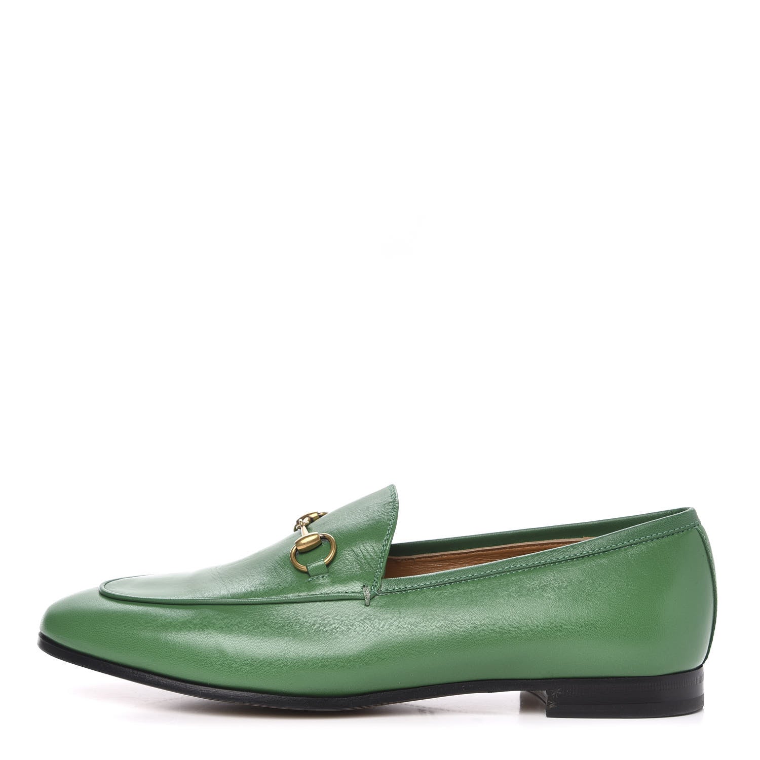 Gucci Malaga Kid Womens Jordaan Loafers 41 New Shamarock 1 of 20