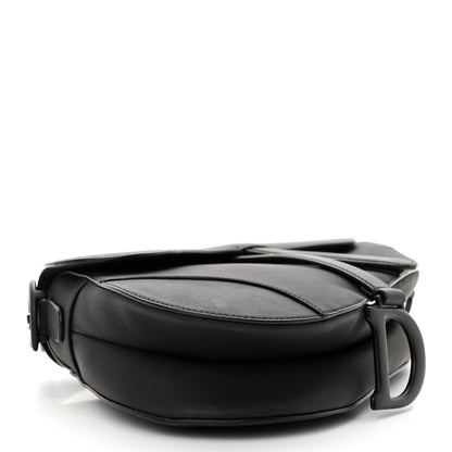 Christian Dior Ultra Matte Calfskin Saddle Bag Black 4 of 16