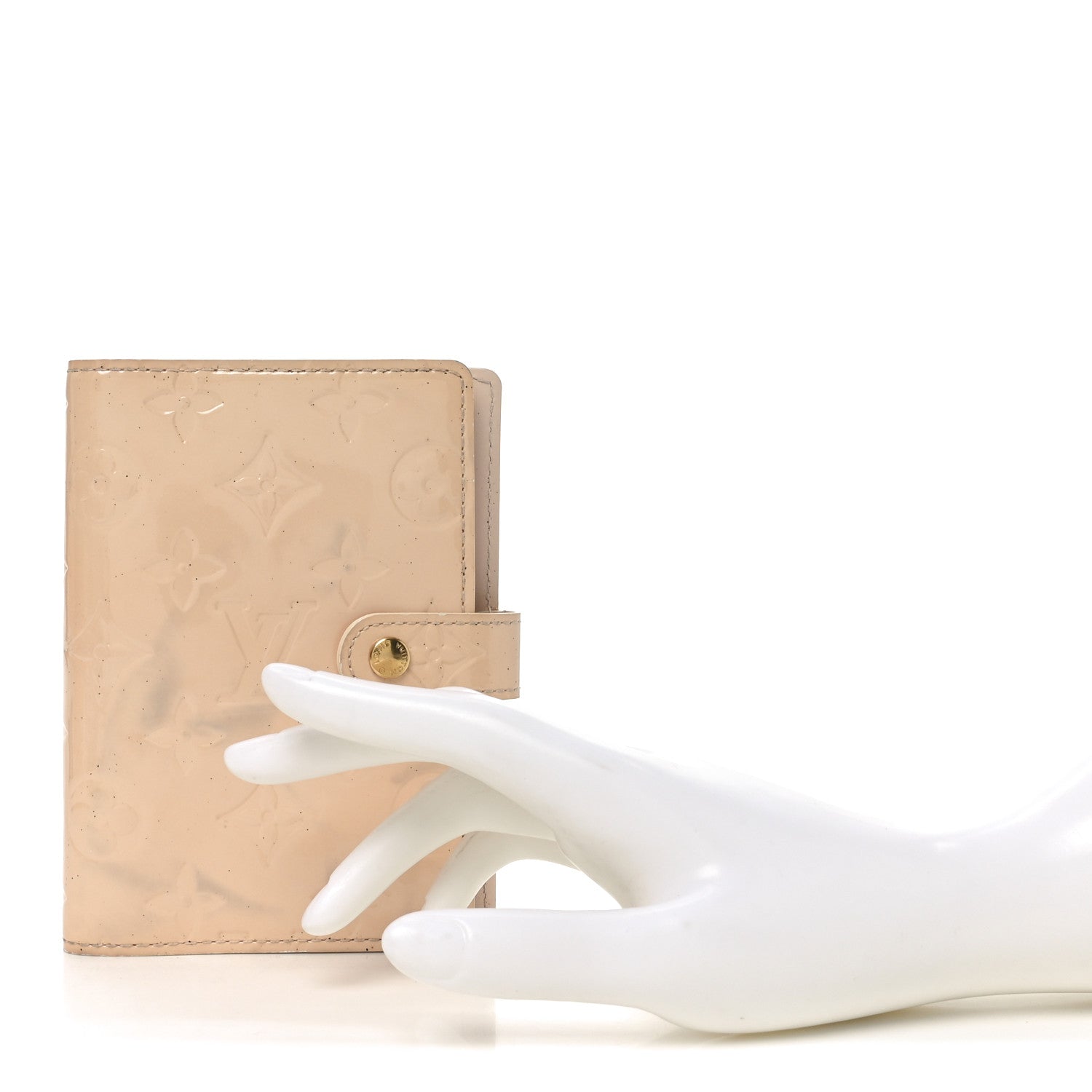 Louis Vuitton Vernis Small Ring Agenda Cover Marshmallow 2 of 6