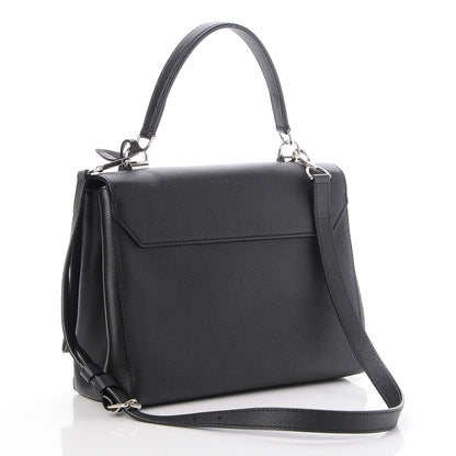 Louis Vuitton Soft Calfskin Lockme II Top Handle Black 4 of 8