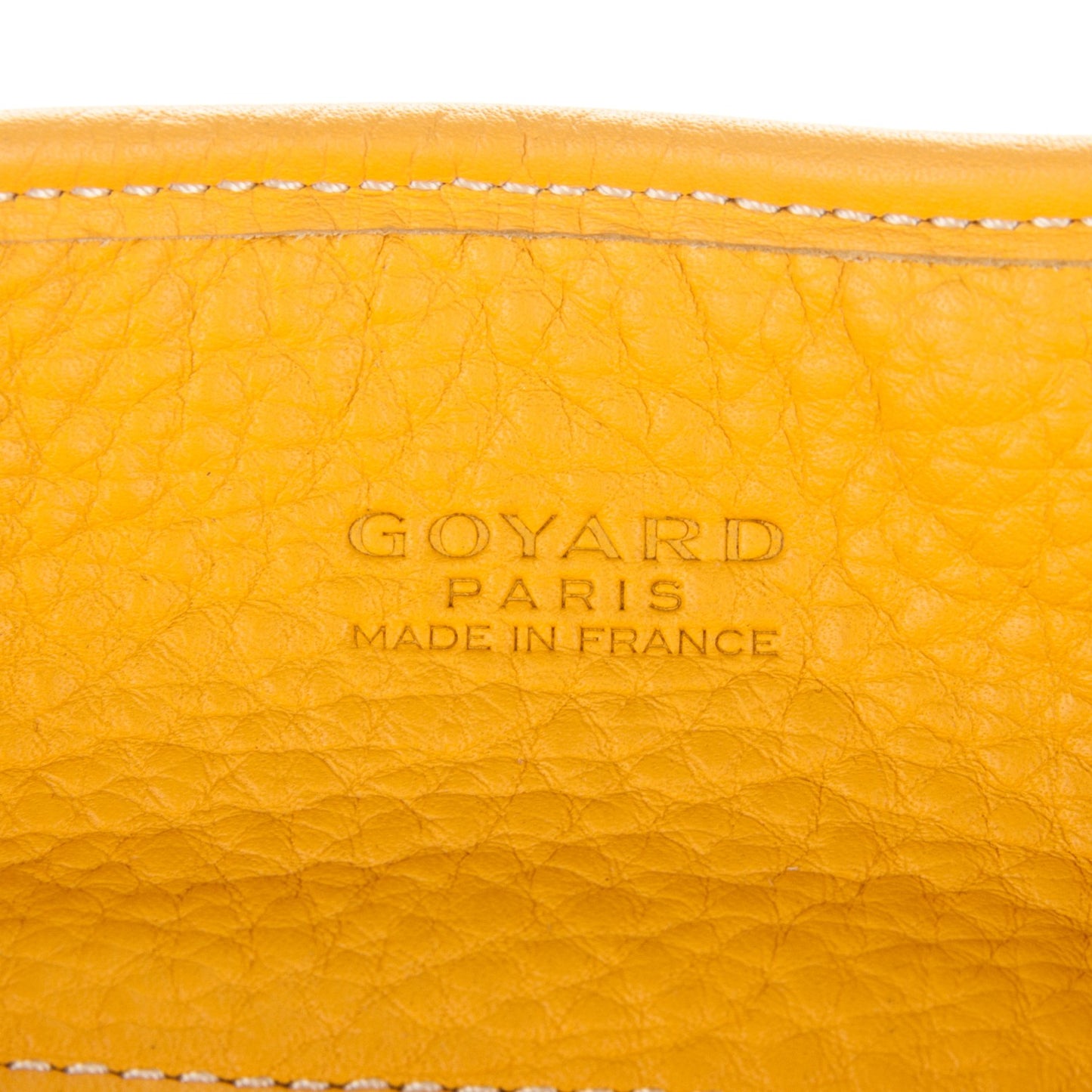 Goyardine Sac Hardy Pet Carrier PM Yellow