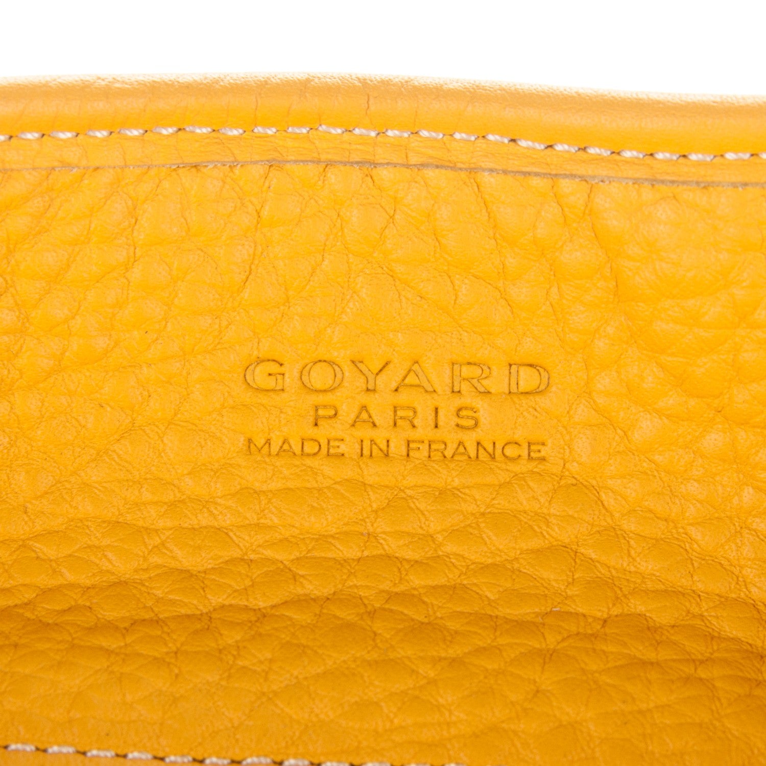 Goyard Goyardine Sac Hardy Pet Carrier PM Yellow 6 of 6