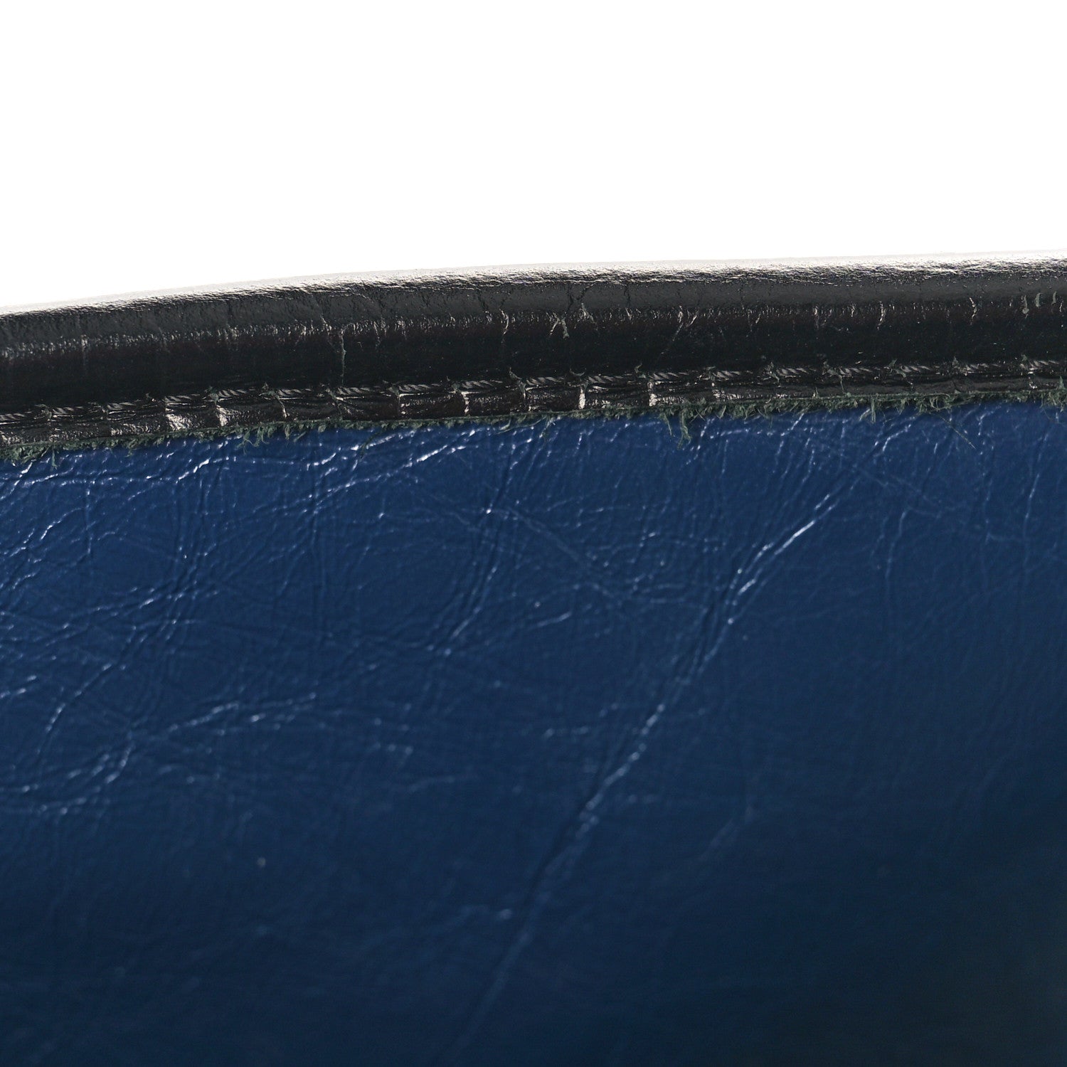Chanel Aged Calfskin Quilted Large Gabrielle Shopping Tote Navy Black 10 of 13
