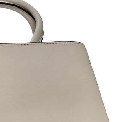 Fendi Vitello Dolce Century Petite 2Jours Tote Camelia Ghiaccio 12 of 13