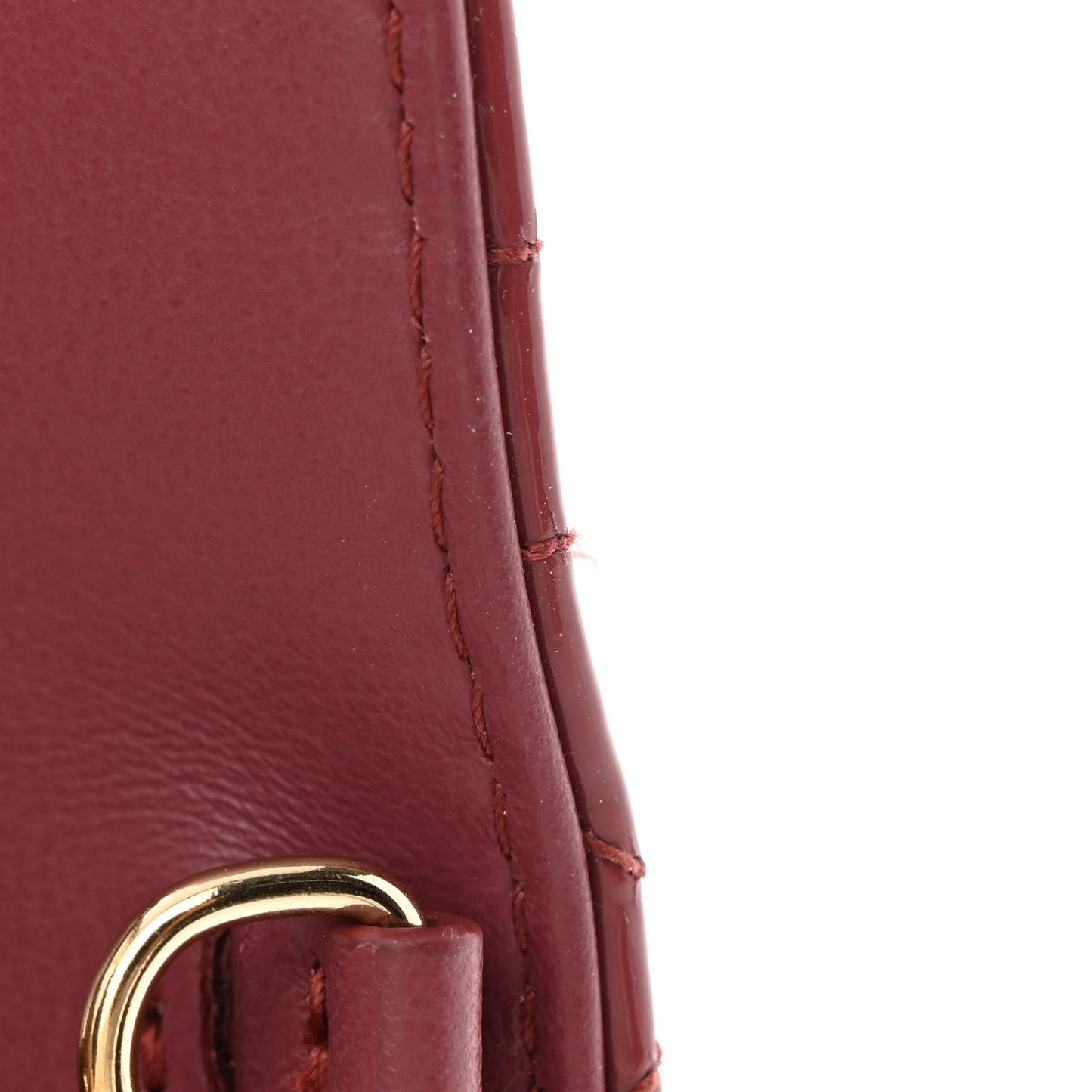 Patent Cannage Lady Dior Clutch Mallow Rose