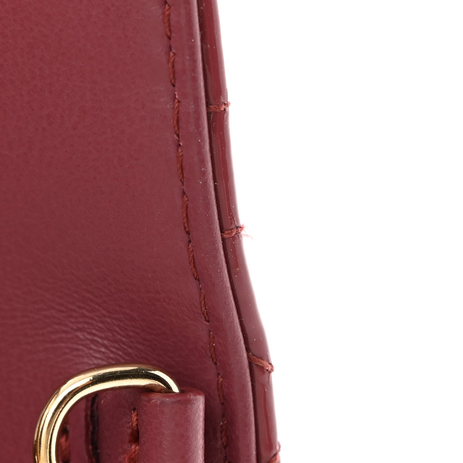 Christian Dior Patent Cannage Lady Dior Clutch Mallow Rose 6 of 14
