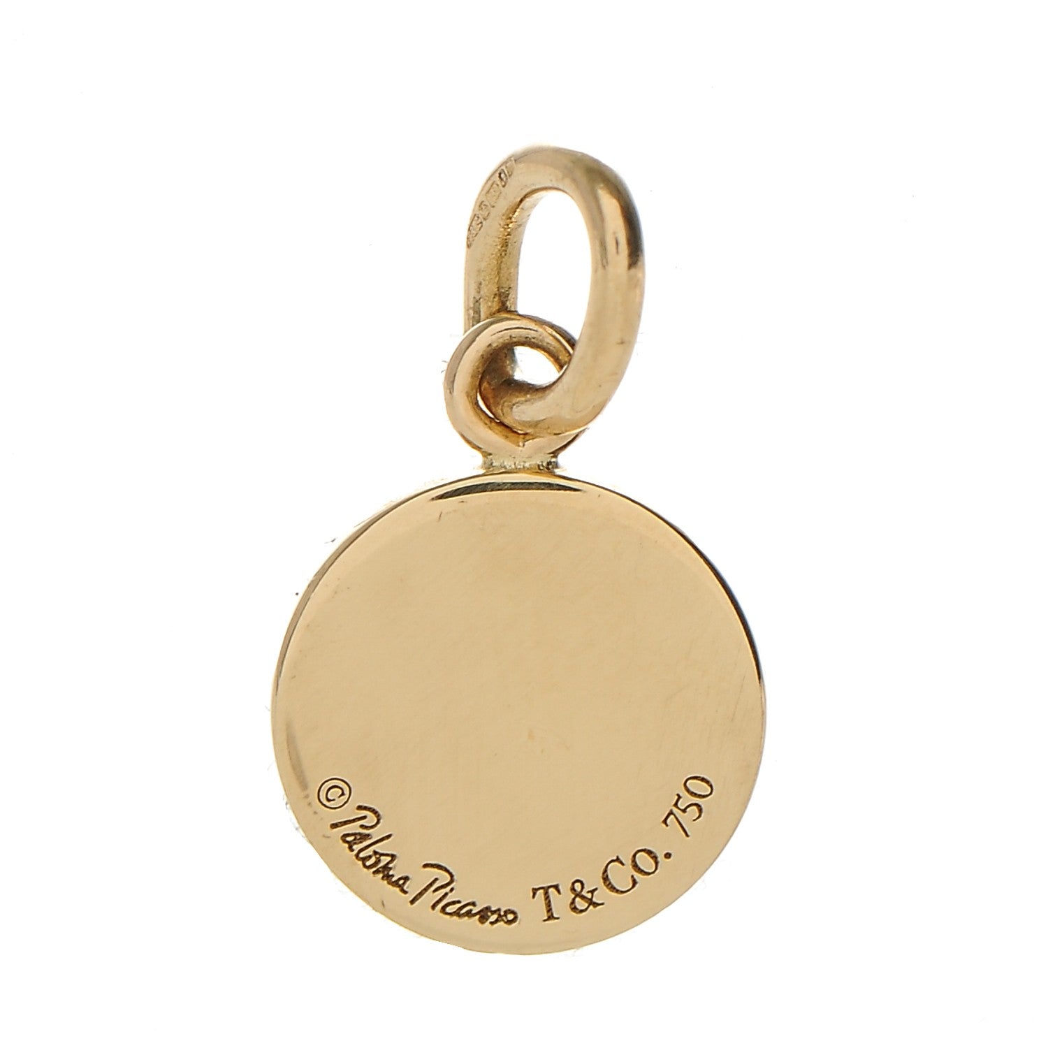 Tiffany 18K Yellow Gold Paloma Picasso Love Charm 3 of 3