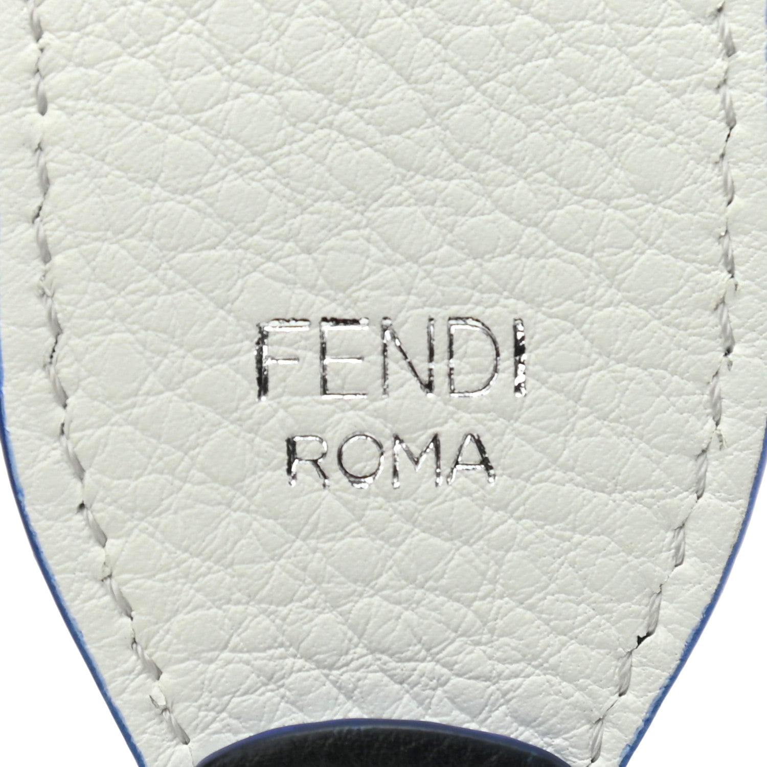 Fendi Vitello Dolce Mink Fur Karlito Inlay Strap You Black Multicolor 3 of 3