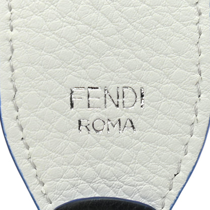 Fendi Vitello Dolce Mink Fur Karlito Inlay Strap You Black Multicolor 3 of 3