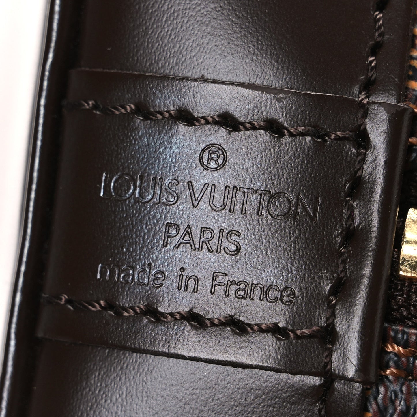 Damier Ebene Alma PM