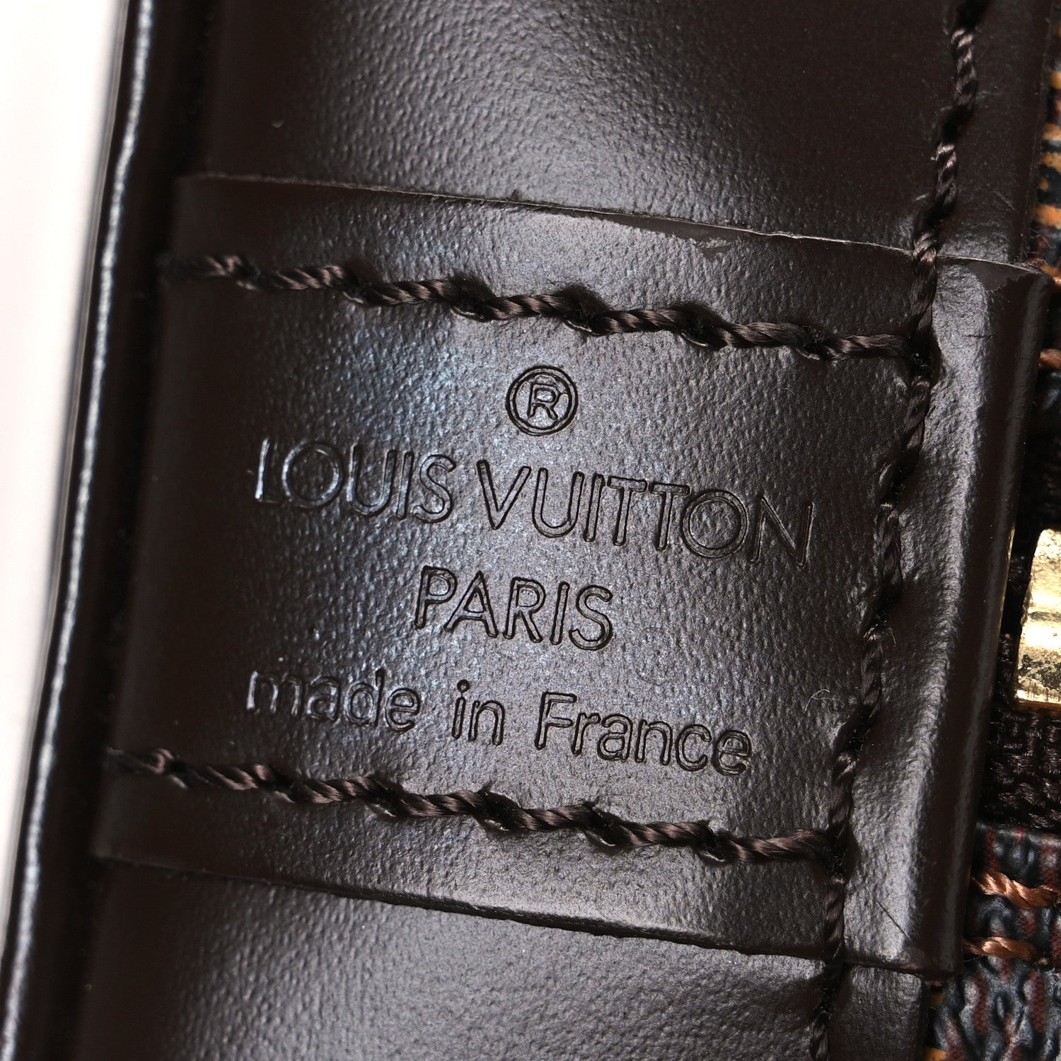 Louis Vuitton Damier Ebene Alma PM 6 of 10