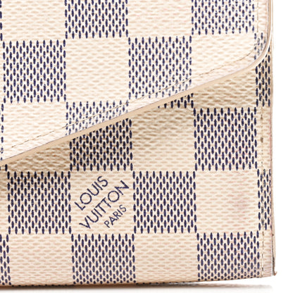Louis Vuitton Damier Azur Sarah Wallet NM 7 of 9