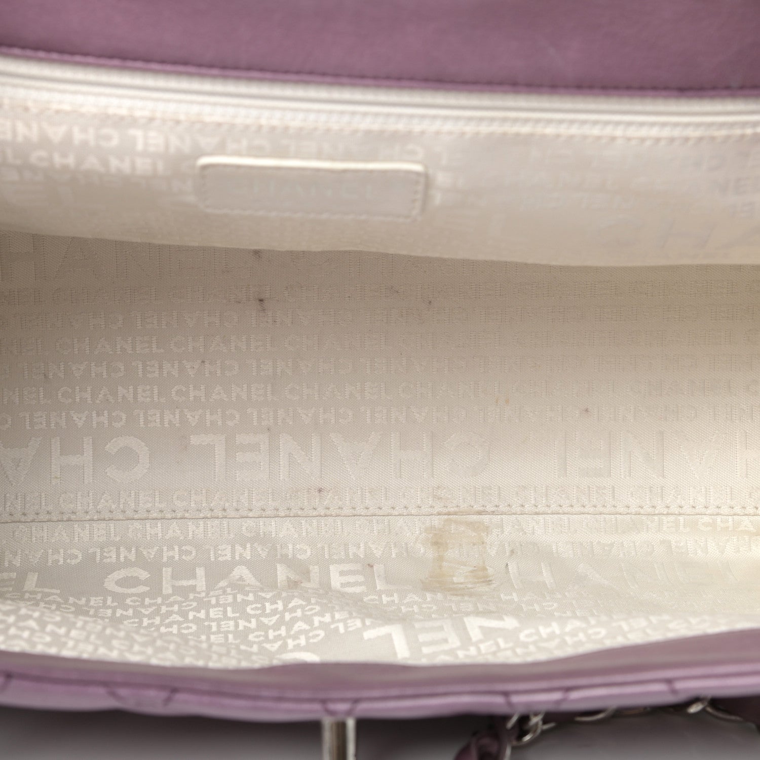 Chanel Lambskin Quilted CC Flap Light Purple 5 of 10