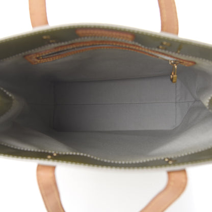 Louis Vuitton Vernis Reade MM Silver 4 of 10