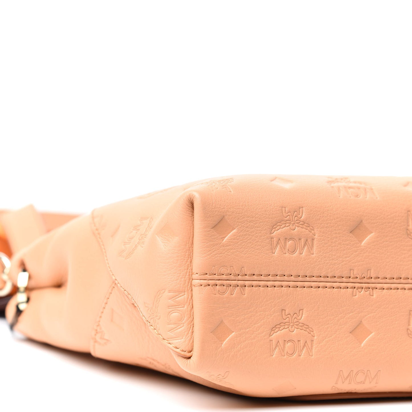 Calfskin Ottomar Monogram Medium Klara Shoulder Bag Sandstone